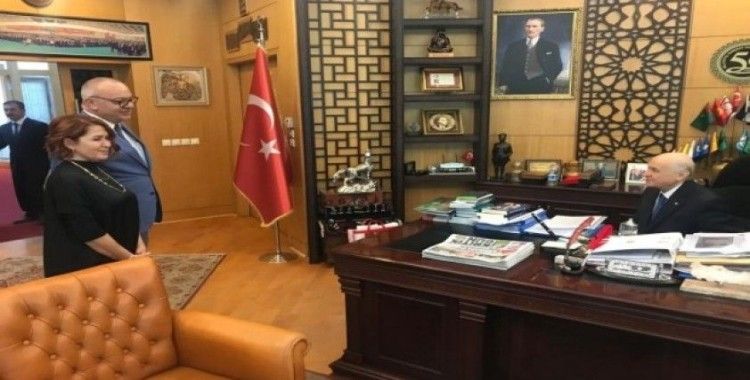 Başkan Ergün MHP Genel Merkezini ziyaret etti