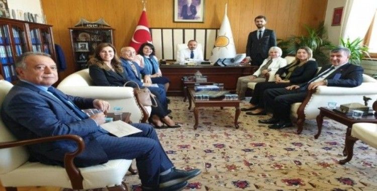Çanakkale Belediye Meclis üyeleri Ankara’da