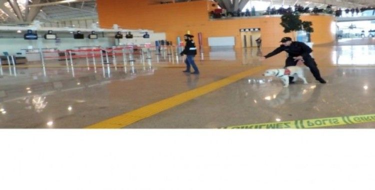 Kars Harakani Havalimanı’nda silahlı saldırı tatbikatı gerçeği aratmadı