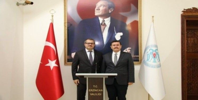 Azerbaycan Ankara Büyükelçisi Hazar İbrahim Erzincan’da