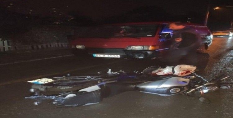 Sakarya’da motosiklet kazası: 1 ölü