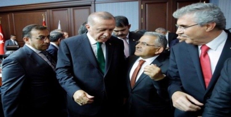 Başkan Büyükkılıç, Cumhurbaşkanı Erdoğan ile görüştü