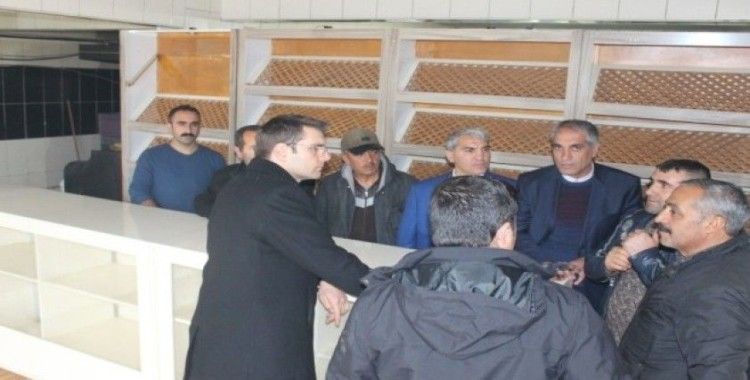 Başkan vekili Aydın, belediye fırını ile garajda incelemelerde bulundu