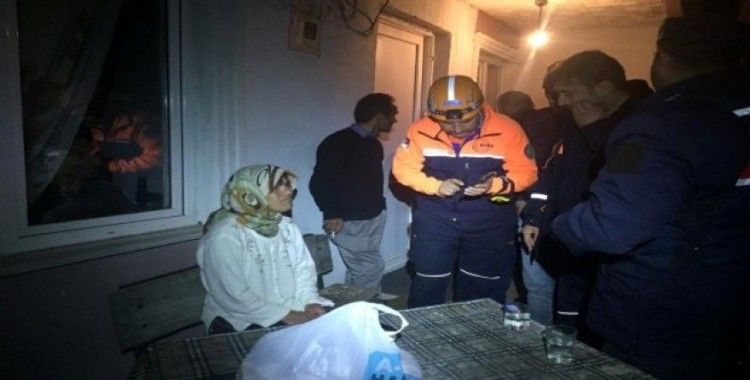 Kaybolan kadını AFAD ekipleri fındık deposunda buldu