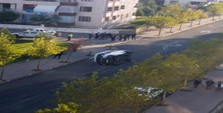 Diyarbakır’da öğrenci servisi kaza yaptı: 5 yaralı