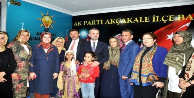 AK Parti genel başkan yardımcıları Akçakale’de