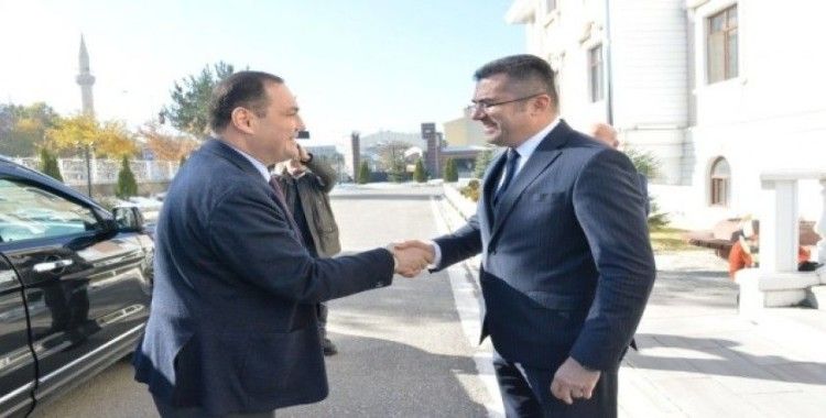 Gürcistan Büyükelçisi Janjgava’dan Vali Memiş’e ziyaret