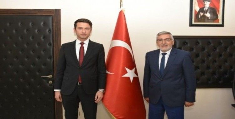 Kaymakam Çimşir’den Başkan Bozkurt’a ziyaret