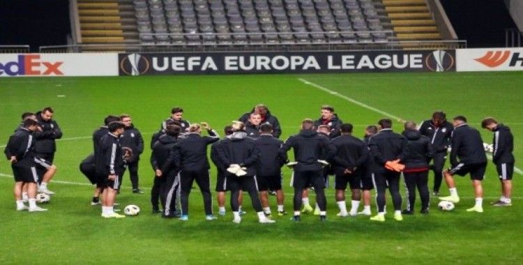 Beşiktaş, Braga maçı hazırlıklarını tamamladı