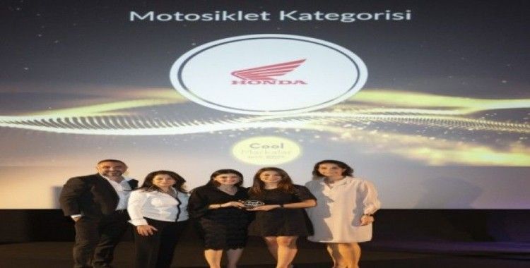 Honda Motosiklet Türkiye yılın en ‘cool’ markası seçildi