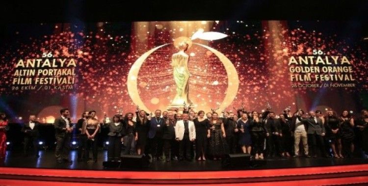 Antalya Altın Portakal’da 1 milyon 437 bin 500 TL değerinde ödül verildi