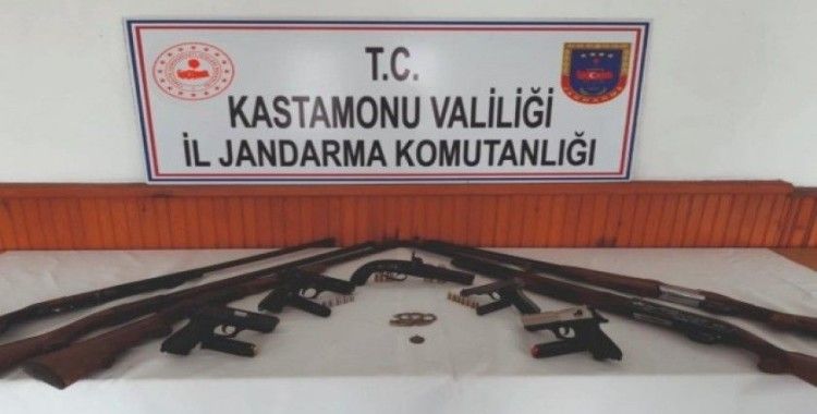 Kastamonu’daki silah kaçakçılığı operasyonunda 3 tutuklama