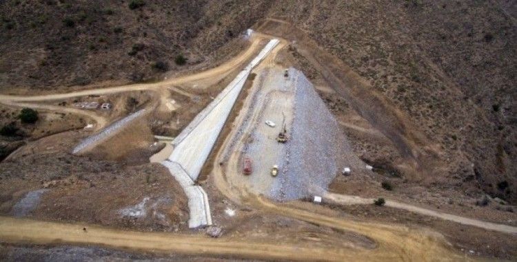 Alaşehir’de Horzum-Alayaka barajının gövde dolgusu bitti