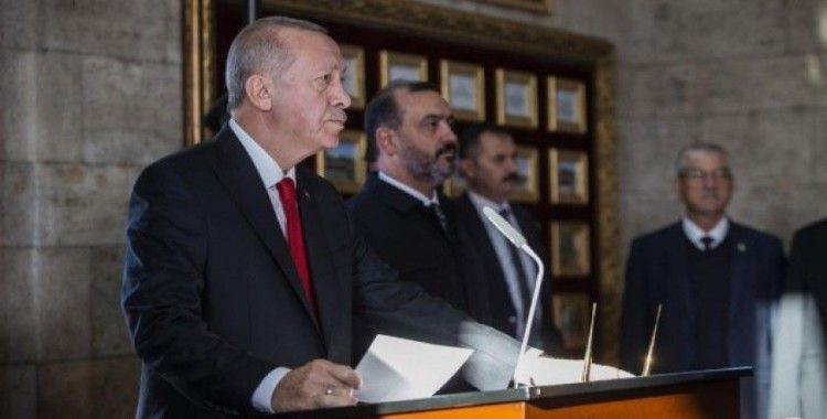 Cumhurbaşkanı Erdoğan: Cumhuriyetimizi ilelebet yaşatmak için tüm gücümüzle çalışacağız