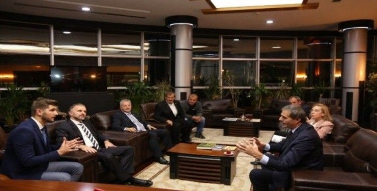 Bosna Hersek Ankara Büyükelçisi Sadoviç’ten Başkan Alemdar’a ziyaret