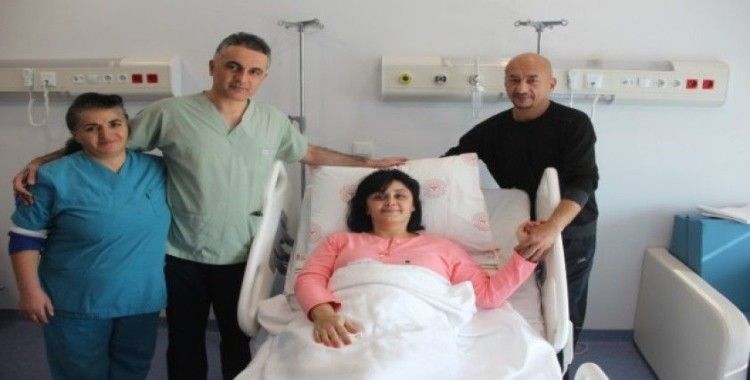 Azerbeycanlı genç kadın Malatya’da sağlığına kavuştu