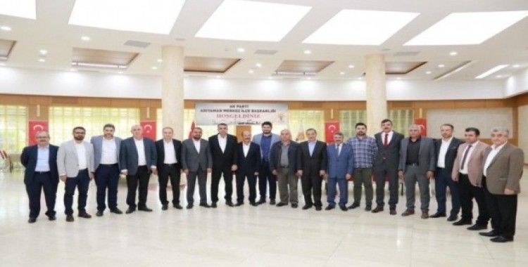 AK Parti İl Başkanı Dağtekin, ilçe başkanlarıyla bir araya geldi