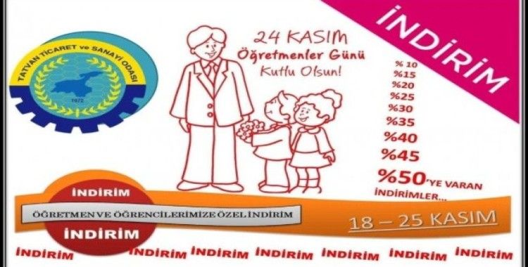 TATSO’dan öğretmen ve öğrenciler için indirim kampanyası