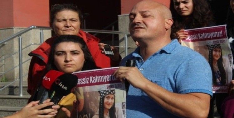 Ecem Balcı’nın babası: “Benim kızım umarım artık mezarında rahat uyur”