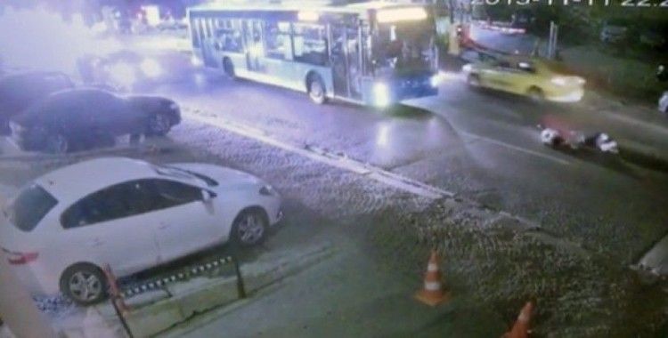 (Özel) İstanbul’da halk otobüsü dehşeti kamerada