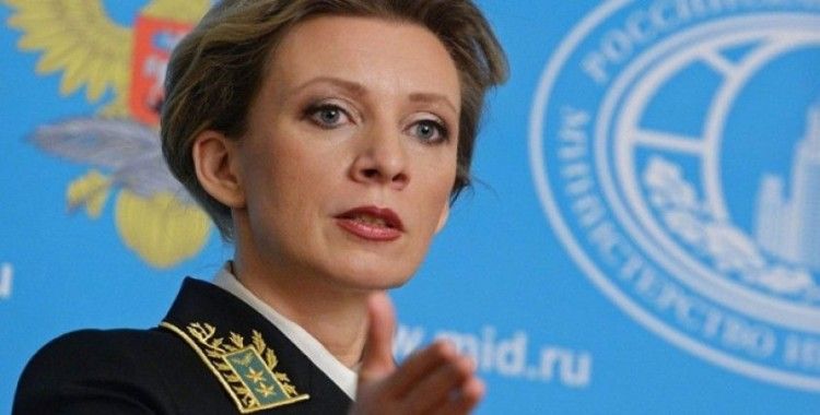 Zaharova, 'Suriye’deki saldırılarla ilgili soruşturma konusunda Rusya'ya baskı yapılmıyor'