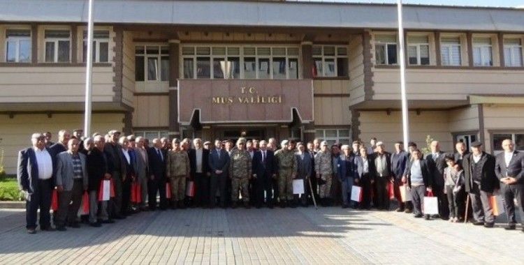 61 Kıbrıs gazisi için ‘Madalya ve Berat Tevcih Töreni’ düzenlendi