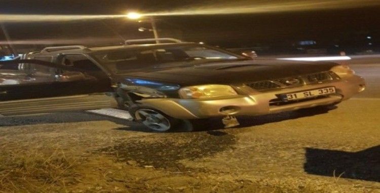 Samandağ’da trafik kazası: 5 yaralı