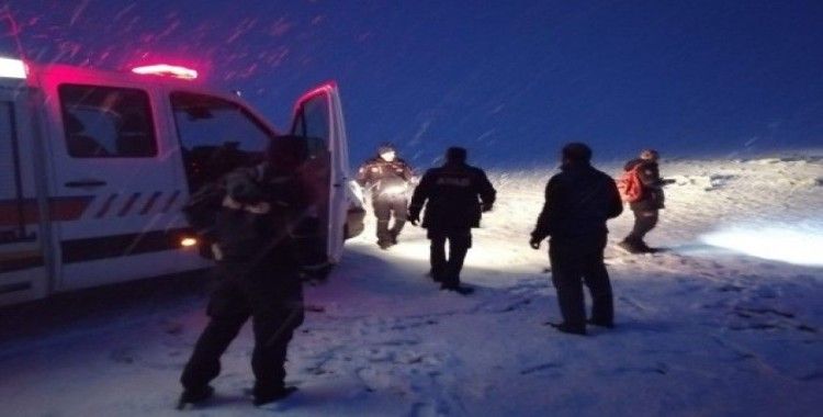 Kars’ta kar yağışı ve sis nedeniyle kaybolan 2 kişi bulundu
