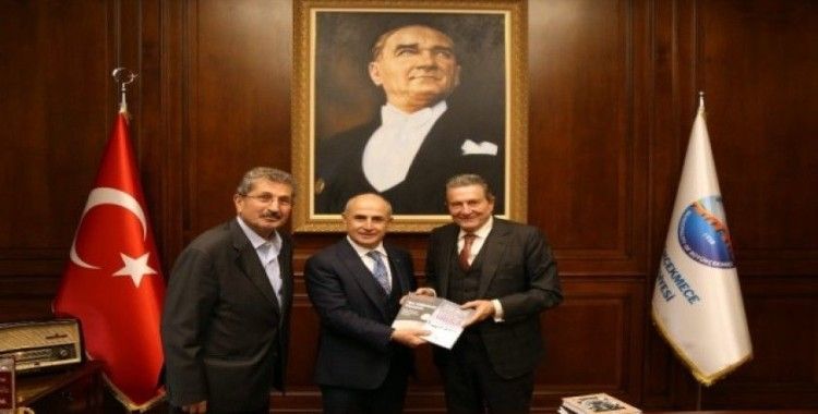 Prof. Acar Baltaş’tan Başkan Akgün’e ziyaret