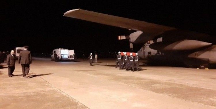 Bartınlı şehidin naaşı uçakla Zonguldak’a getirildi