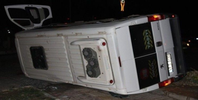 Mardin’de trafik kazası: 2’si polis 7 yaralı