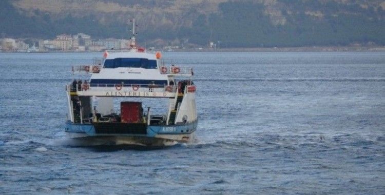 Bozcaada-Geyikli feribot hattında bazı seferler iptal edildi