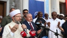 TBMM Başkanı Şentop, Cibuti'de 2. Abdülhamid Han Camisi'ni açtı