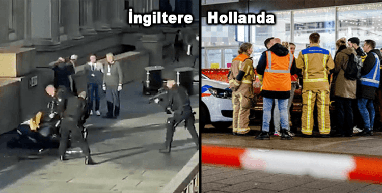İngiltere ve Hollanda'da terör