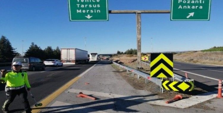 Tarsus’ta trafik kazası: 1 ölü, 2 yaralı