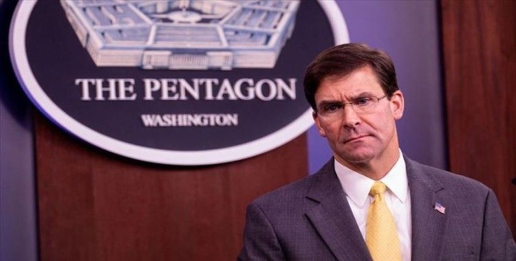 ABD Savunma Bakanı Esper: YPG'nin 'terör örgütü' olarak tanınmasını desteklemem