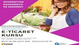 KİGGEM’de girişimci kadınlara e-ticaret kursu