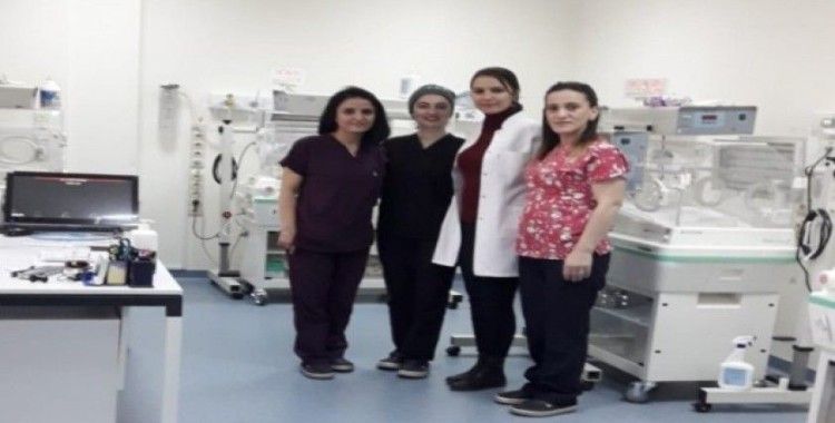 Boyabat Devlet Hastanesinde Yenidoğan Yoğun Bakım Ünitesi açıldı