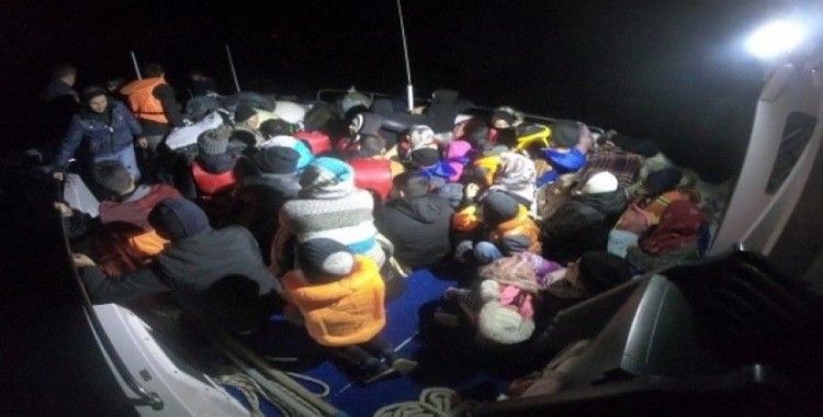 Çanakkale'de 44 düzensiz göçmen yakalandı