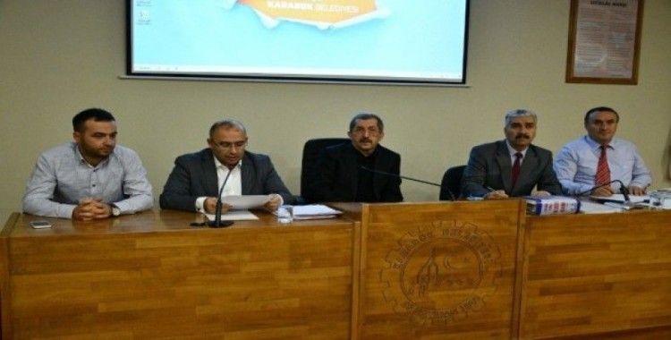 Karabük Belediyesi Meclis Toplantısı yapıldı