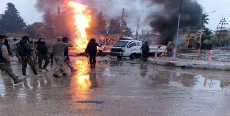 Rasulayn'da 2 bomba yüklü araç patladı: 1 ölü, 6 yaralı