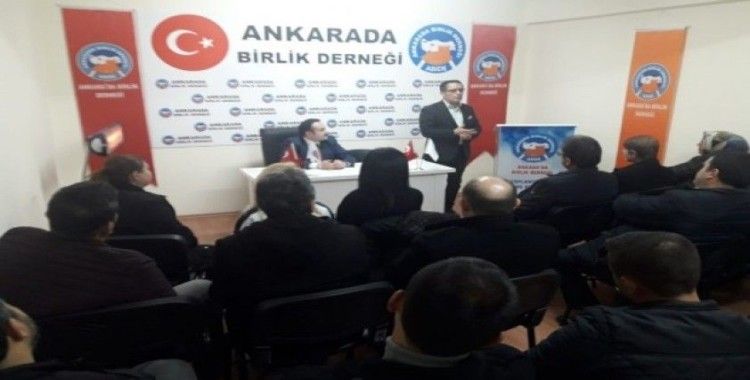 Ankara’da Birlik Derneği’nden ‘Ağız ve Diş Sağlığı’ konulu söyleşi