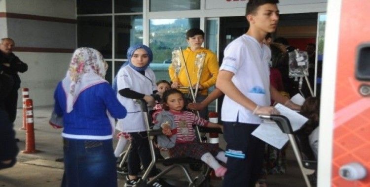 Giresun'da yemekten zehirlenen 20 öğrenci hastaneye kaldırıldı
