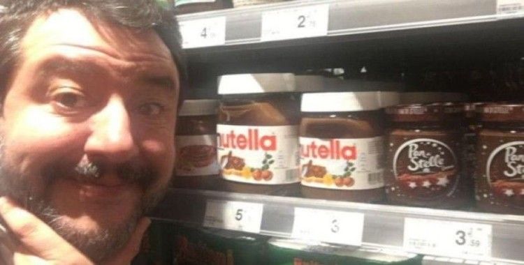 Aşırı sağcı İtalyan politikacı Salvini, Türk fındığı kullandığı için artık Nutella hayranı olmadığını söyledi