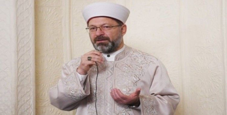 Diyanet İşleri Başkanı Erbaş sabah namazında Ankaralılarla bir araya geldi