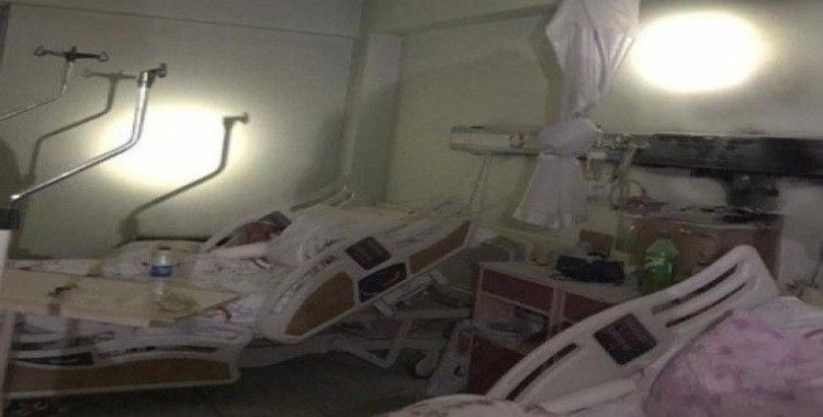 Hastanede korkutan yangın: Bazı hastalar tahliye edildi