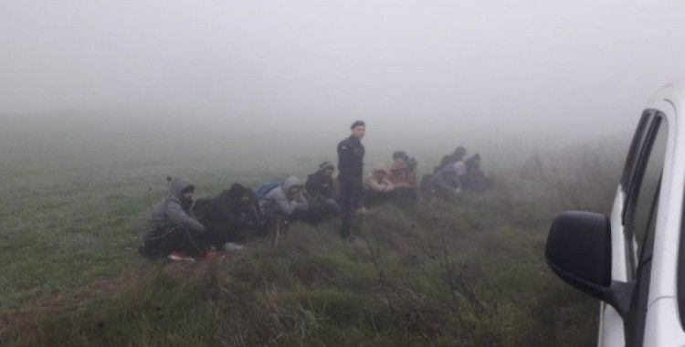 Tekirdağ’da 16 kaçak göçmen yakalandı
