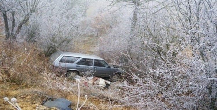 Kastamonu'da yoğun sis kazaları beraberinde getirdi: 2 yaralı