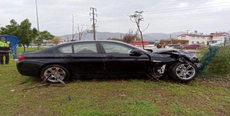 Fethiye’de trafik kazası: 2 yaralı