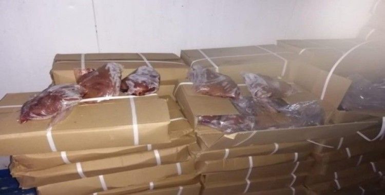Mersin’e Çin’den getirilen kaçak 23 ton kuzu ciğeri yakalandı